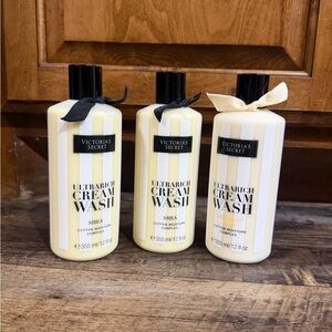 1 Coconut Milk 2 Shea Victoria Secret body wash